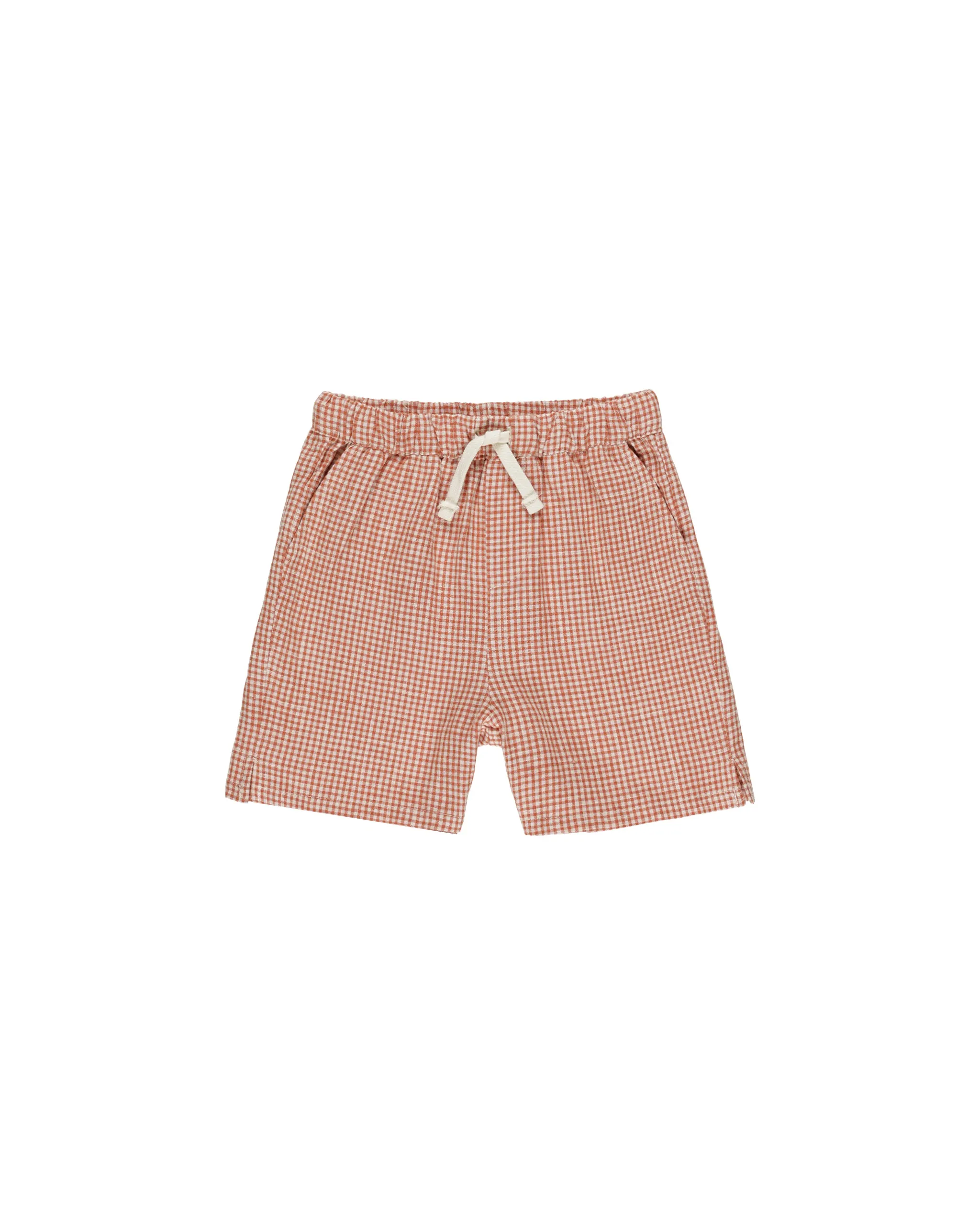 RYLEE   CRU Perry Short || Poppy Gingham