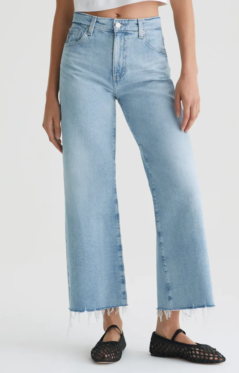 Saige Wide Leg Crop Jeans
