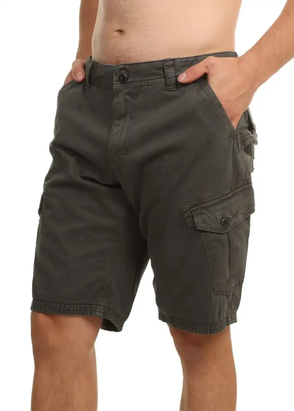 Saltrock Men's Cargo Short Penwith II Dark Grey
