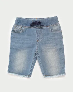 Sandcastle Shorts - Light Blue Denim