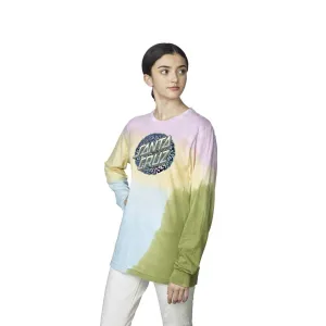 Santa Cruz Relaxed Tee Obscure Dot Womens Long Sleeve Tee
