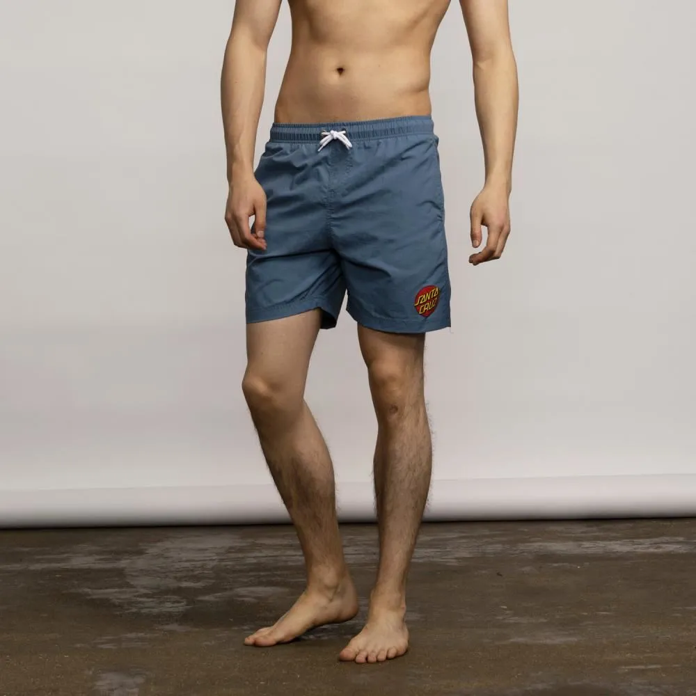 Santa Cruz Swim Shorts Classic Dot - Dusty Blue