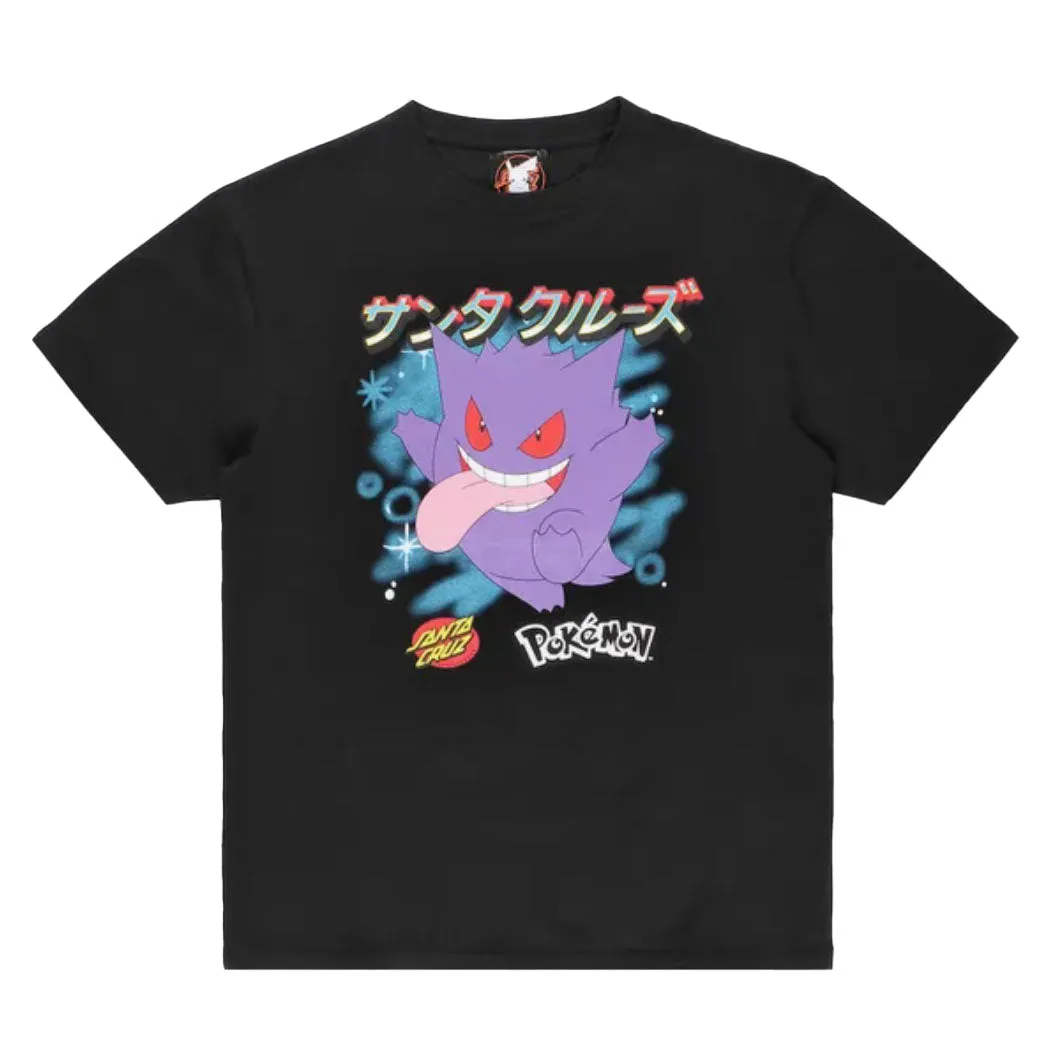 Santa Cruz T-Shirt Pokemon Ghost Type 3 T-Shirt