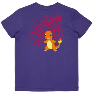 Santa Cruz Youth T-Shirt Youth Pokemon Fire Type 1