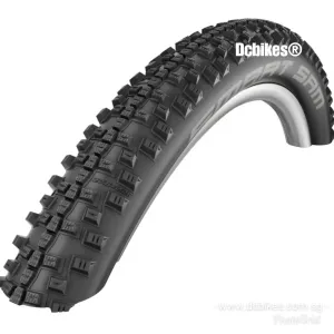 Schwalbe 27.5 X 2.25 Smart Sam Super Performance 650B MTB Bicycle Addix Wired MTB Tyres (1 Tire)