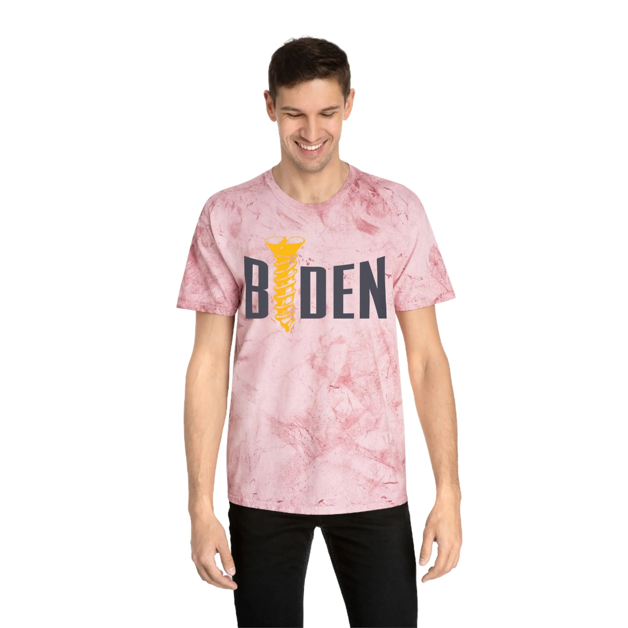 Screw Biden Color Blast T-Shirt