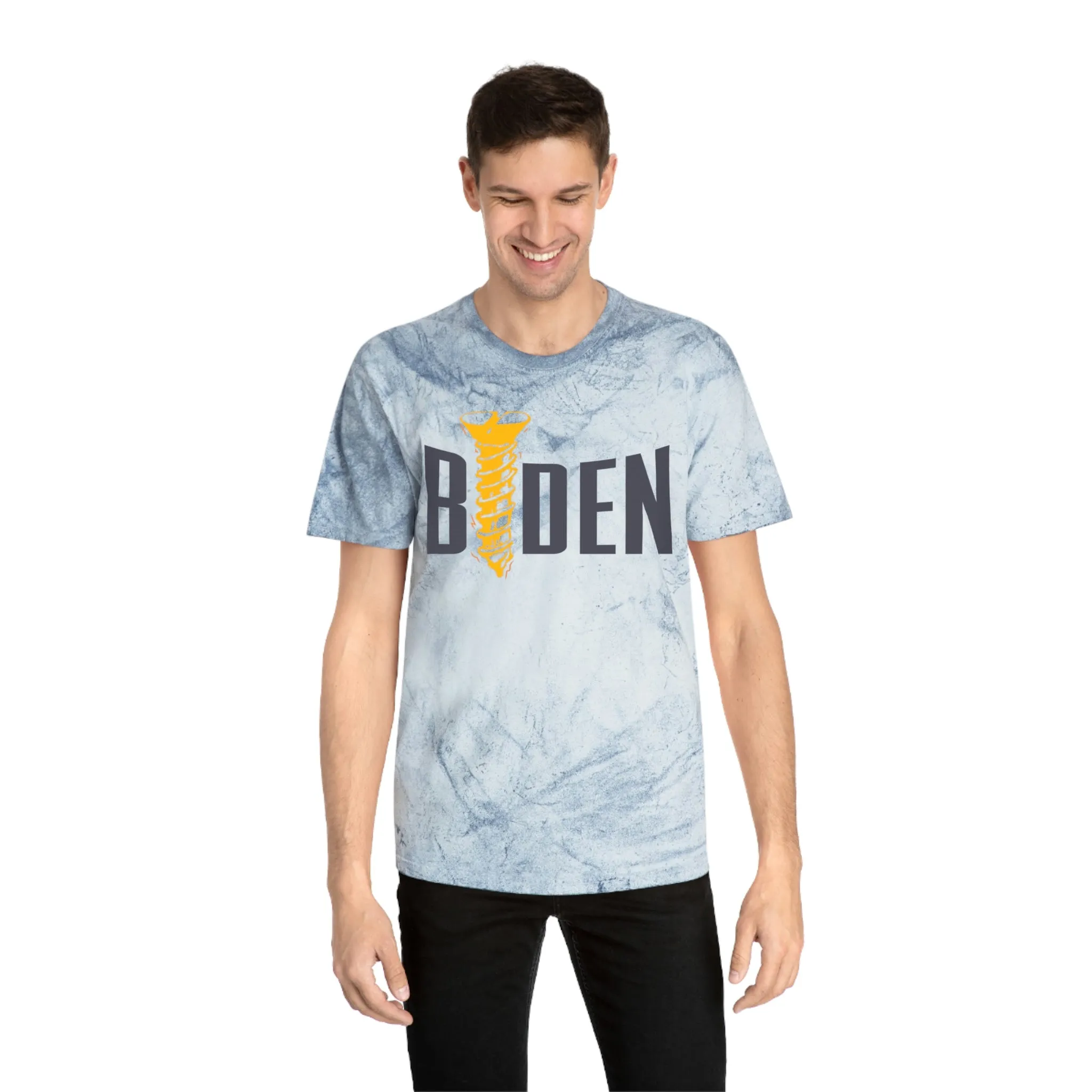 Screw Biden Color Blast T-Shirt
