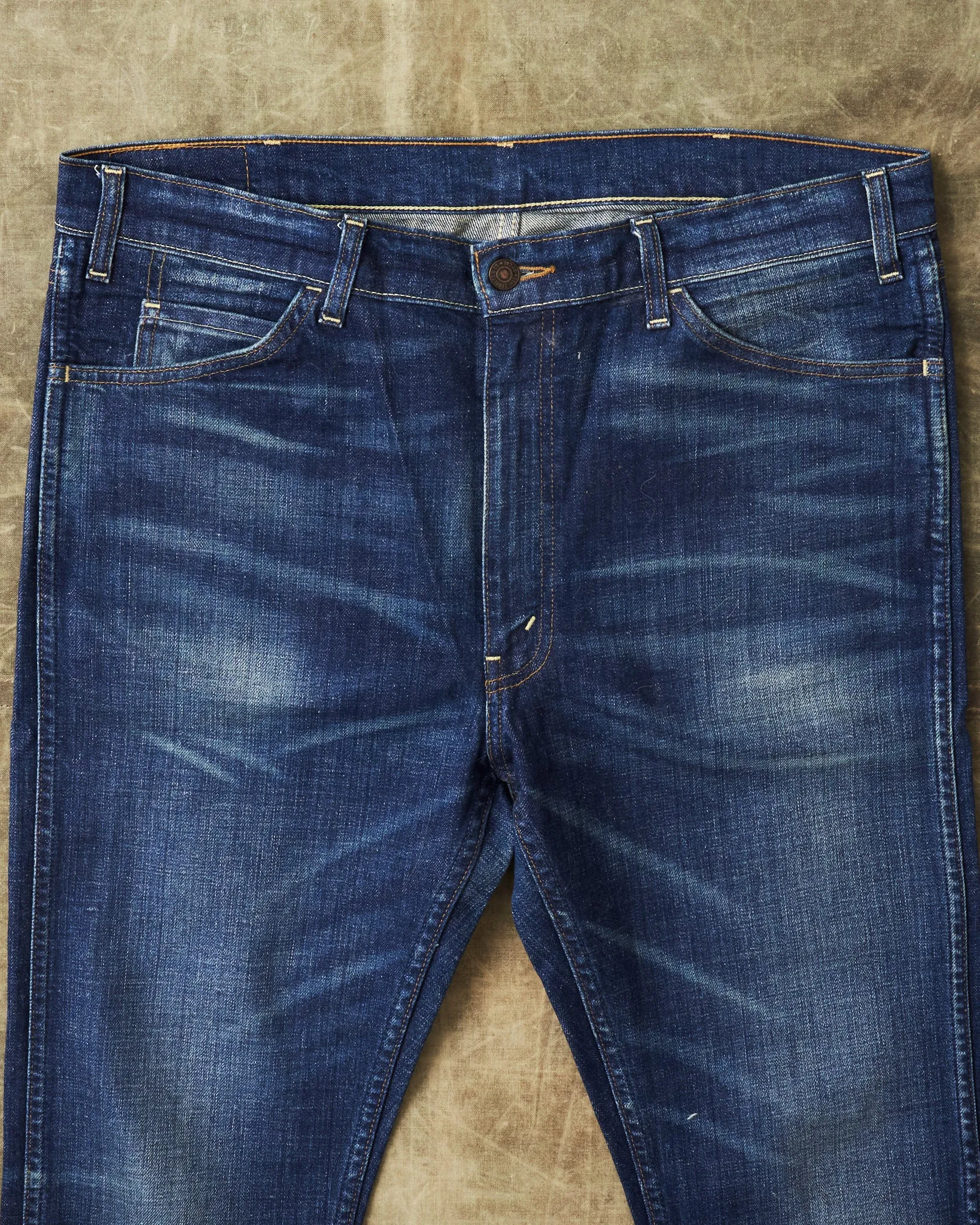 Second Hand Levi's Vintage Clothing 605 Big E Slim Tapered Jeans Factory Wash W36