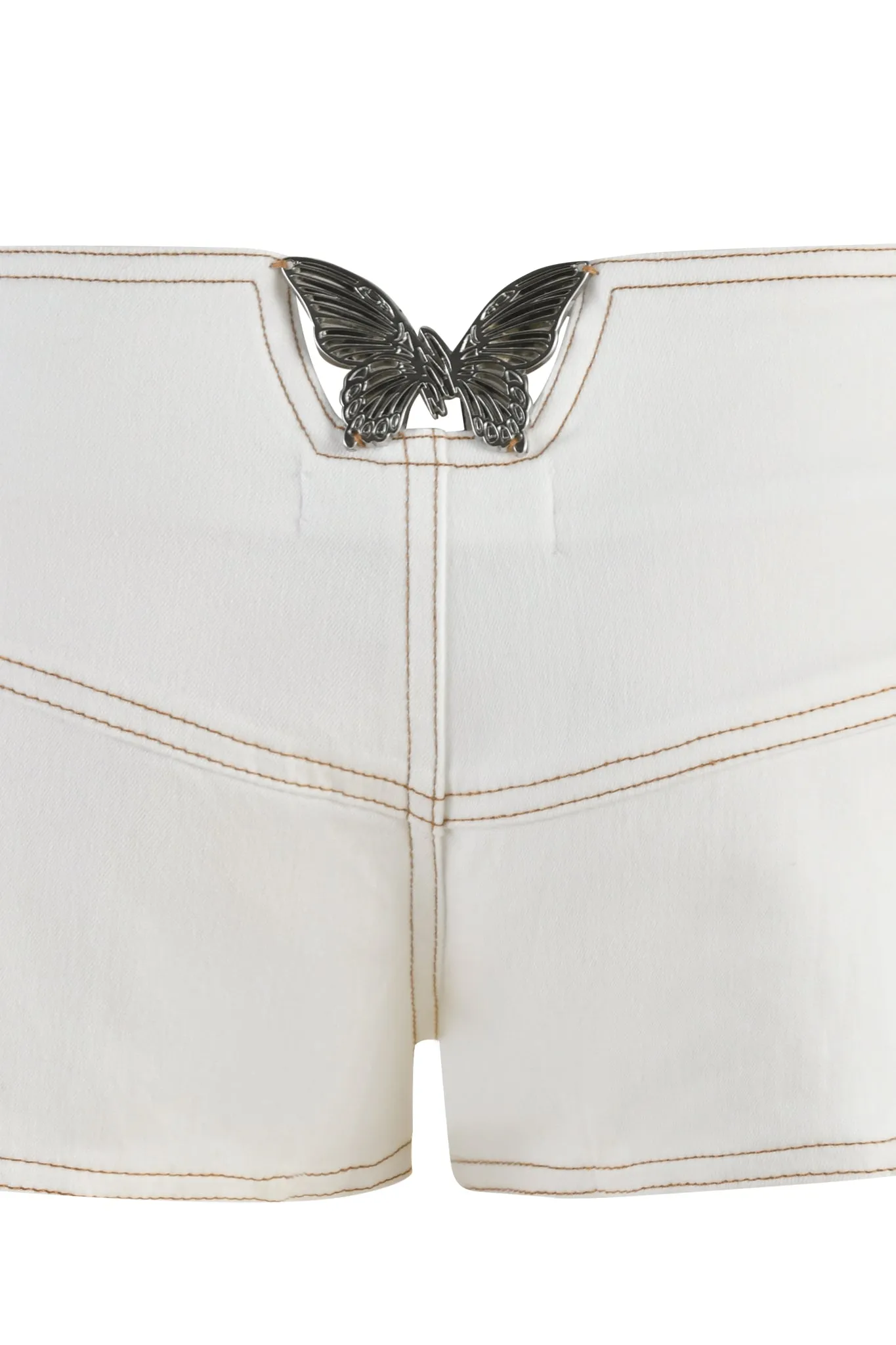 SEQUOIA SHORT - WHITE : DENIM