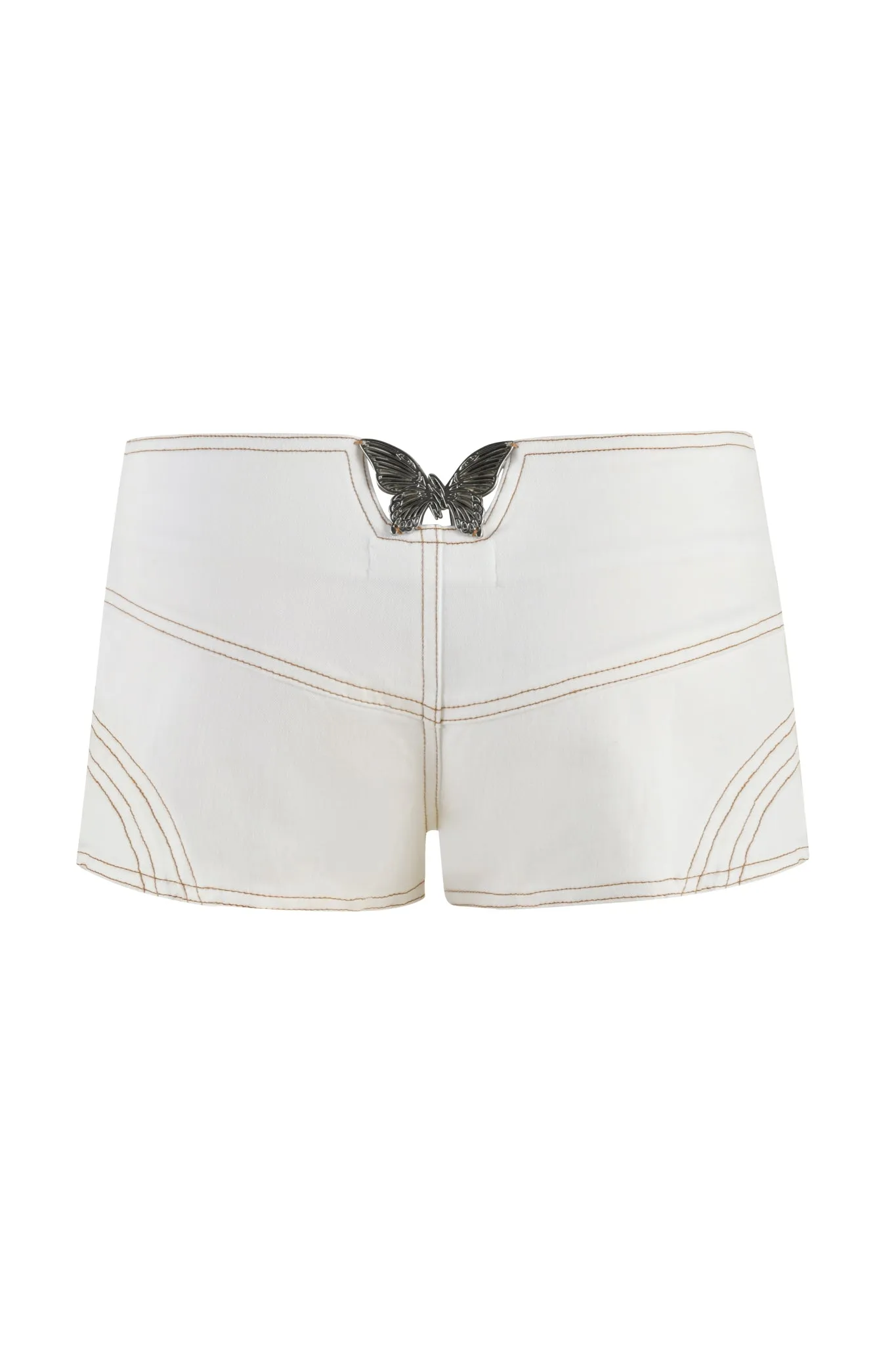 SEQUOIA SHORT - WHITE : DENIM