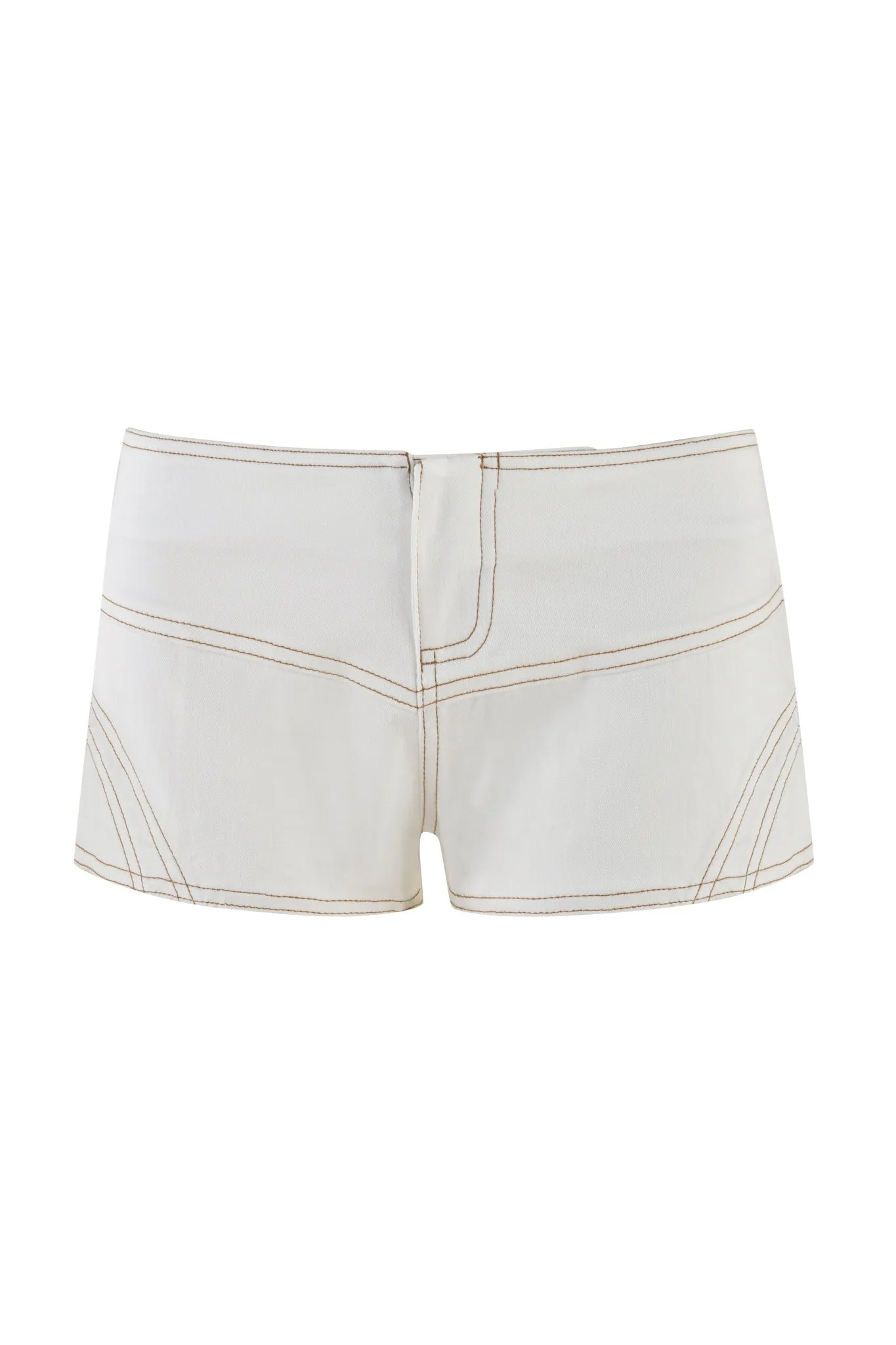 SEQUOIA SHORT - WHITE : DENIM
