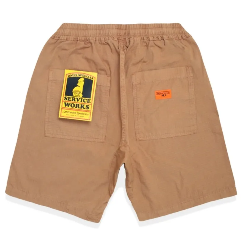 Service Works Ripstop Chef Shorts Mink