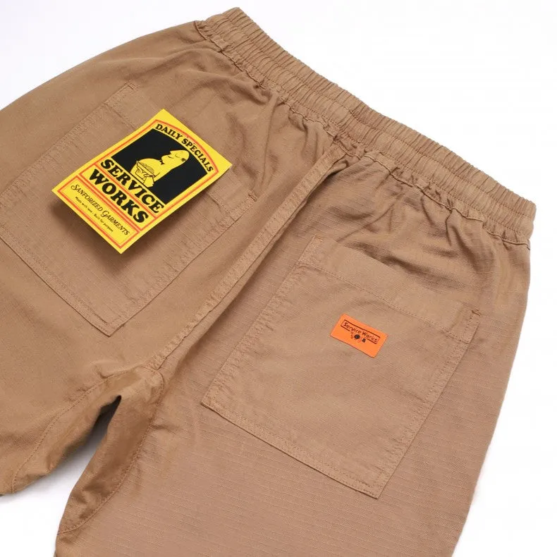 Service Works Ripstop Chef Shorts Mink