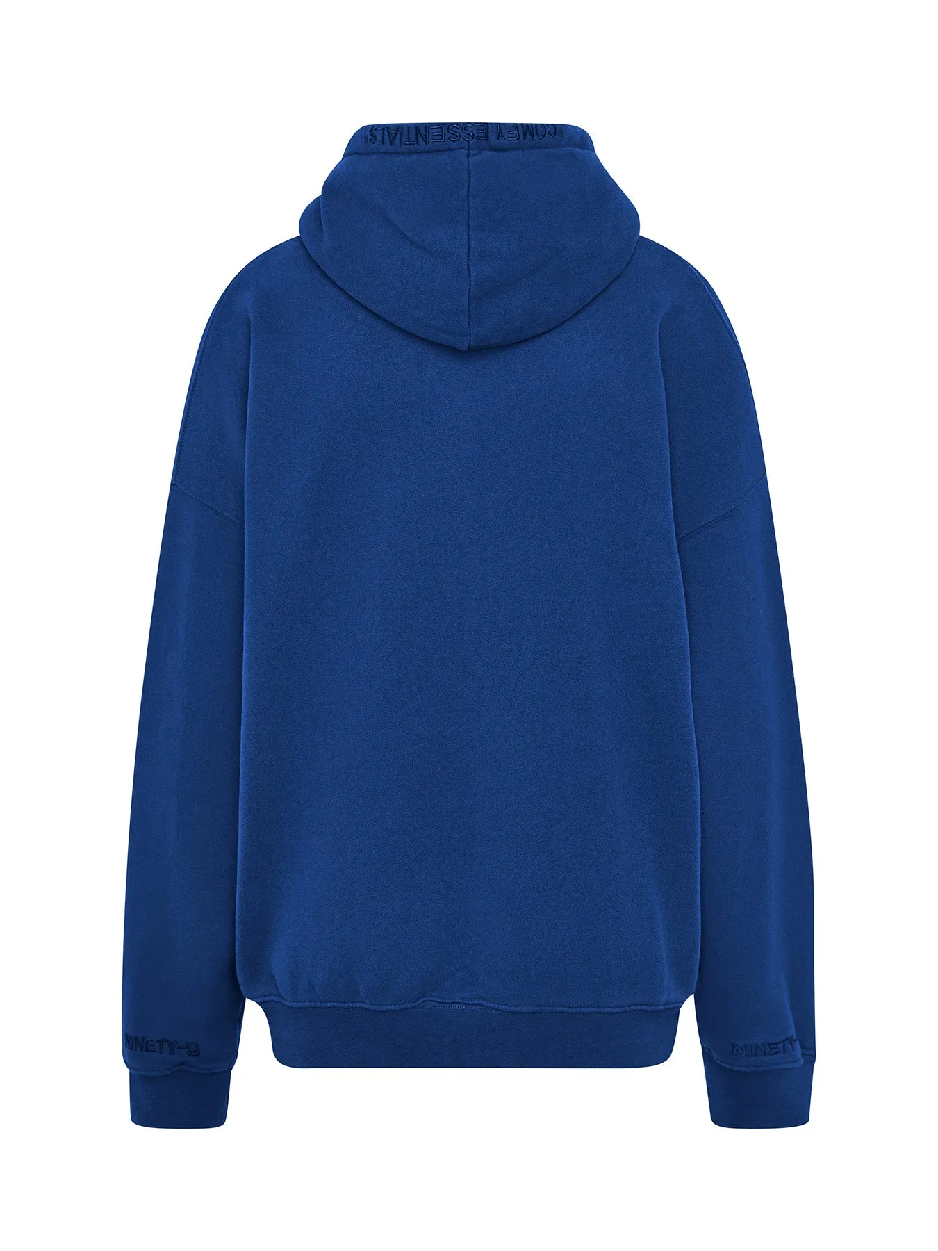 SET - ESSENTIALS - ZIPPER HOODIE AND SHORTS • CLASSIC BLUE