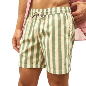 Short décontracté à rayures vintage pour homme
