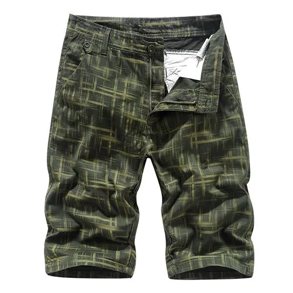 Short imprimé vintage vintage