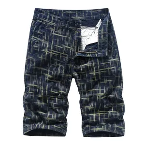 Short imprimé vintage vintage