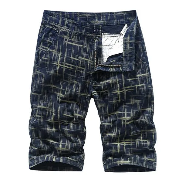 Short imprimé vintage vintage
