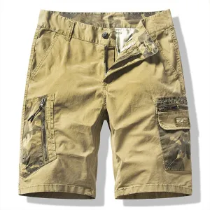 Short tendance multi-poches rétro