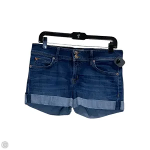 Shorts By Hudson In Blue Denim, Size: 6