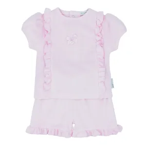 SIENA Girls terry towelling t shirt and shorts