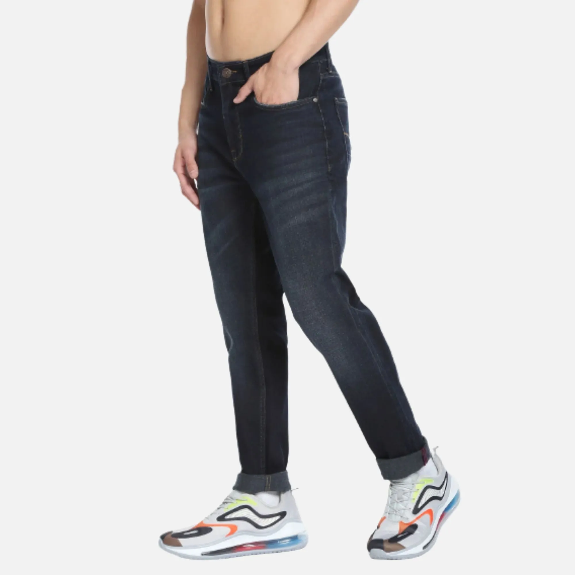 Slash Slim Tapered Fit Dark Wash Classic Vintage Jeans