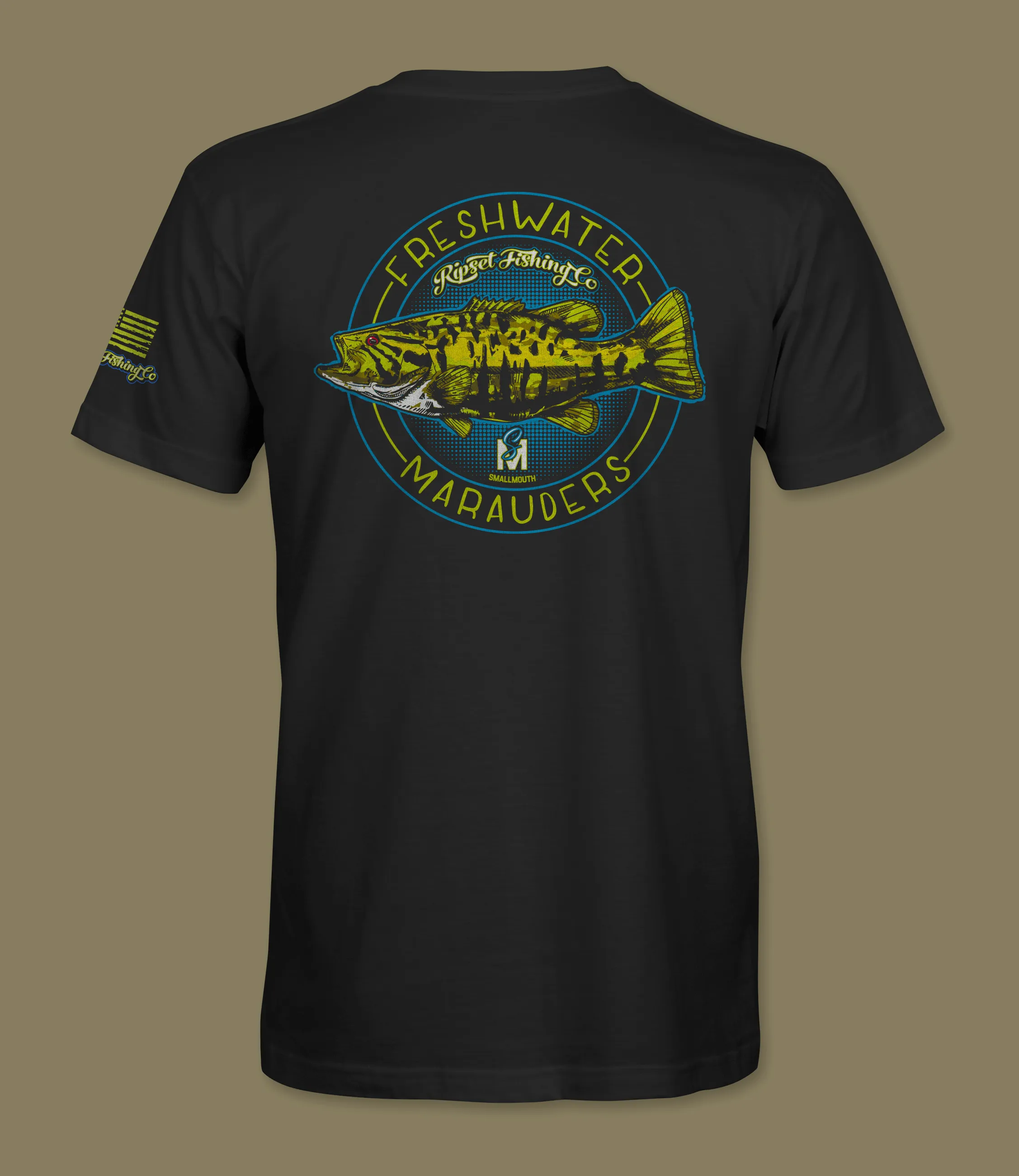 Smallmouth Bass Short Sleeve T Shirt
