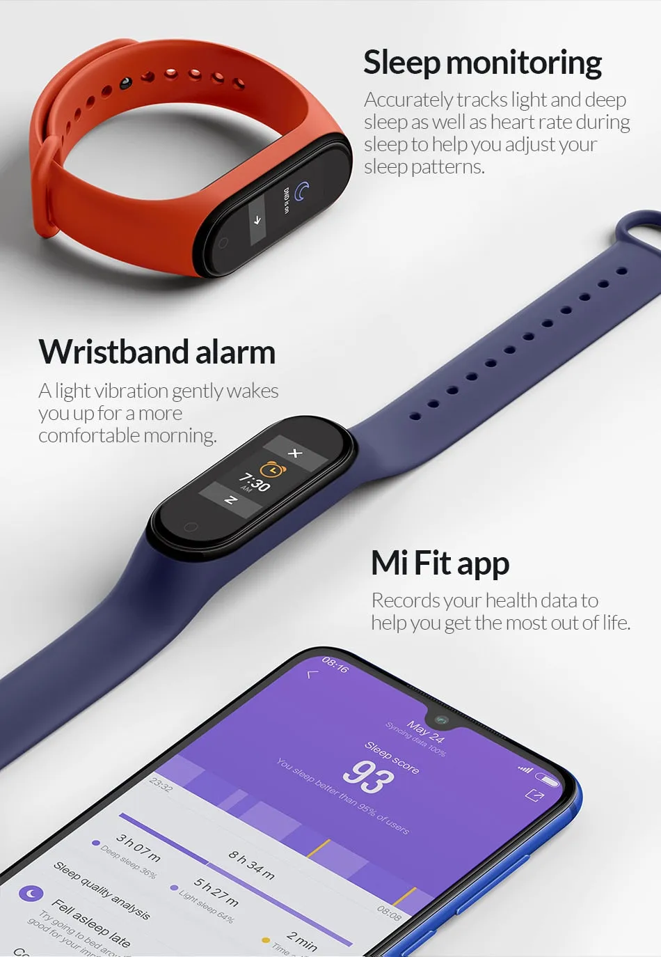 Smart Band Fitness Tracker