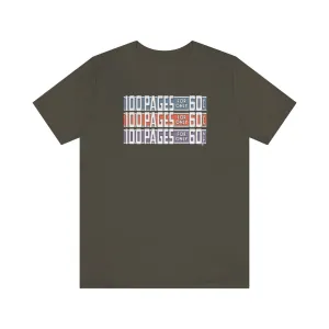 SoundFX 100 PAGES Unisex Jersey Short Sleeve Tee