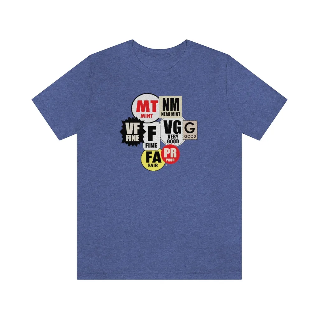 SoundFX COMICGRADING Unisex Jersey Short Sleeve Tee