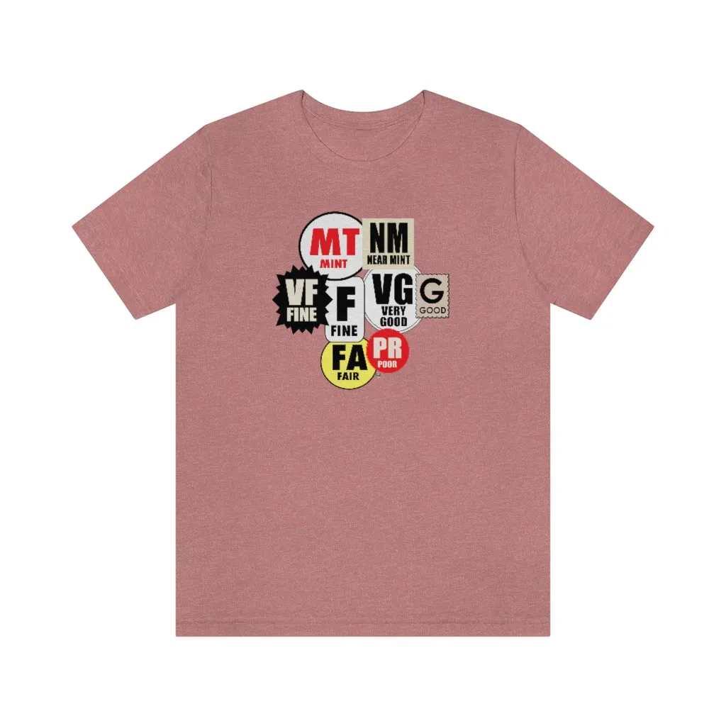 SoundFX COMICGRADING Unisex Jersey Short Sleeve Tee