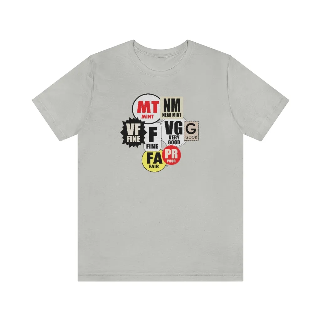 SoundFX COMICGRADING Unisex Jersey Short Sleeve Tee
