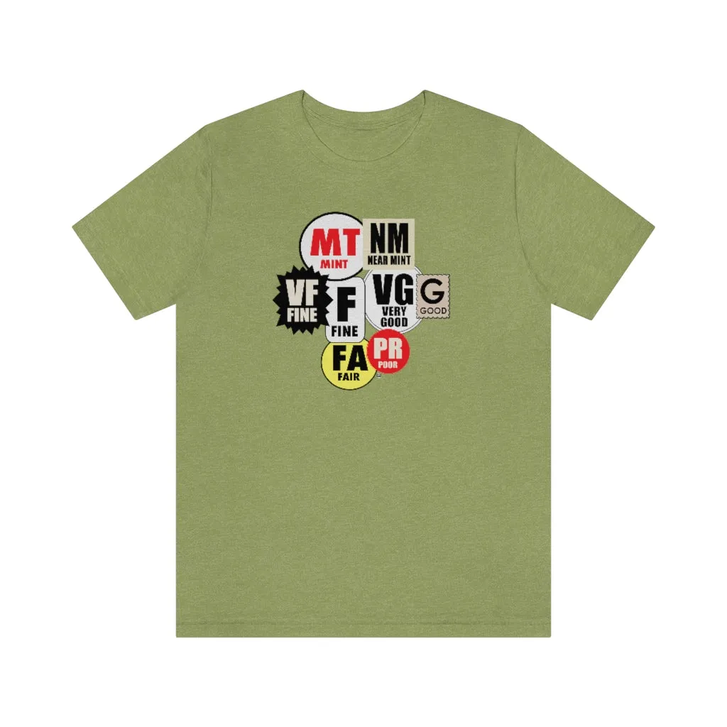 SoundFX COMICGRADING Unisex Jersey Short Sleeve Tee