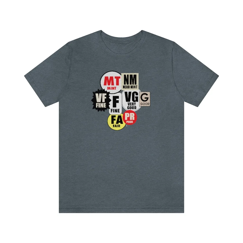 SoundFX COMICGRADING Unisex Jersey Short Sleeve Tee