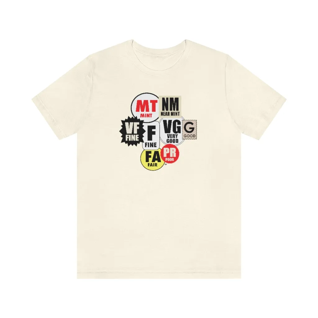 SoundFX COMICGRADING Unisex Jersey Short Sleeve Tee