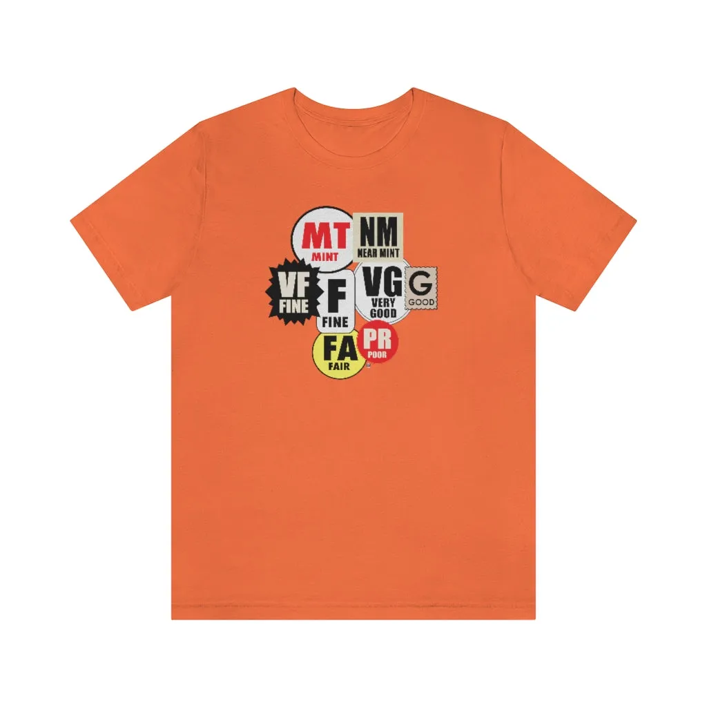 SoundFX COMICGRADING Unisex Jersey Short Sleeve Tee