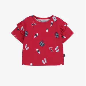 Souris Mini Ruffled T-Shirt-Baby