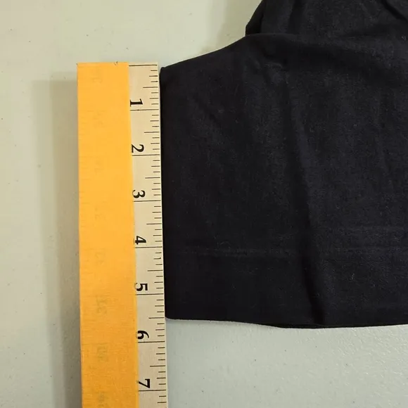 Spanx 6&quot; Polished Short Classic Black Womens Size Large