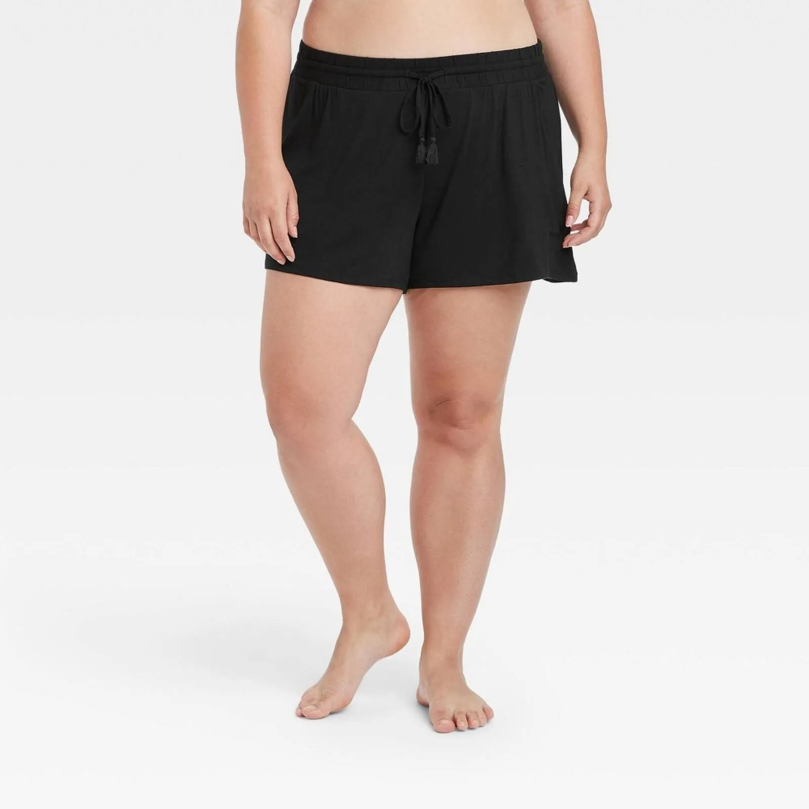 Stars Above Women's Plus Size Beautifully Soft Pajama Shorts 82387969 Black 1X