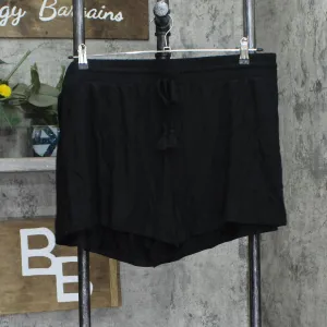 Stars Above Women's Plus Size Beautifully Soft Pajama Shorts 82387969 Black 1X