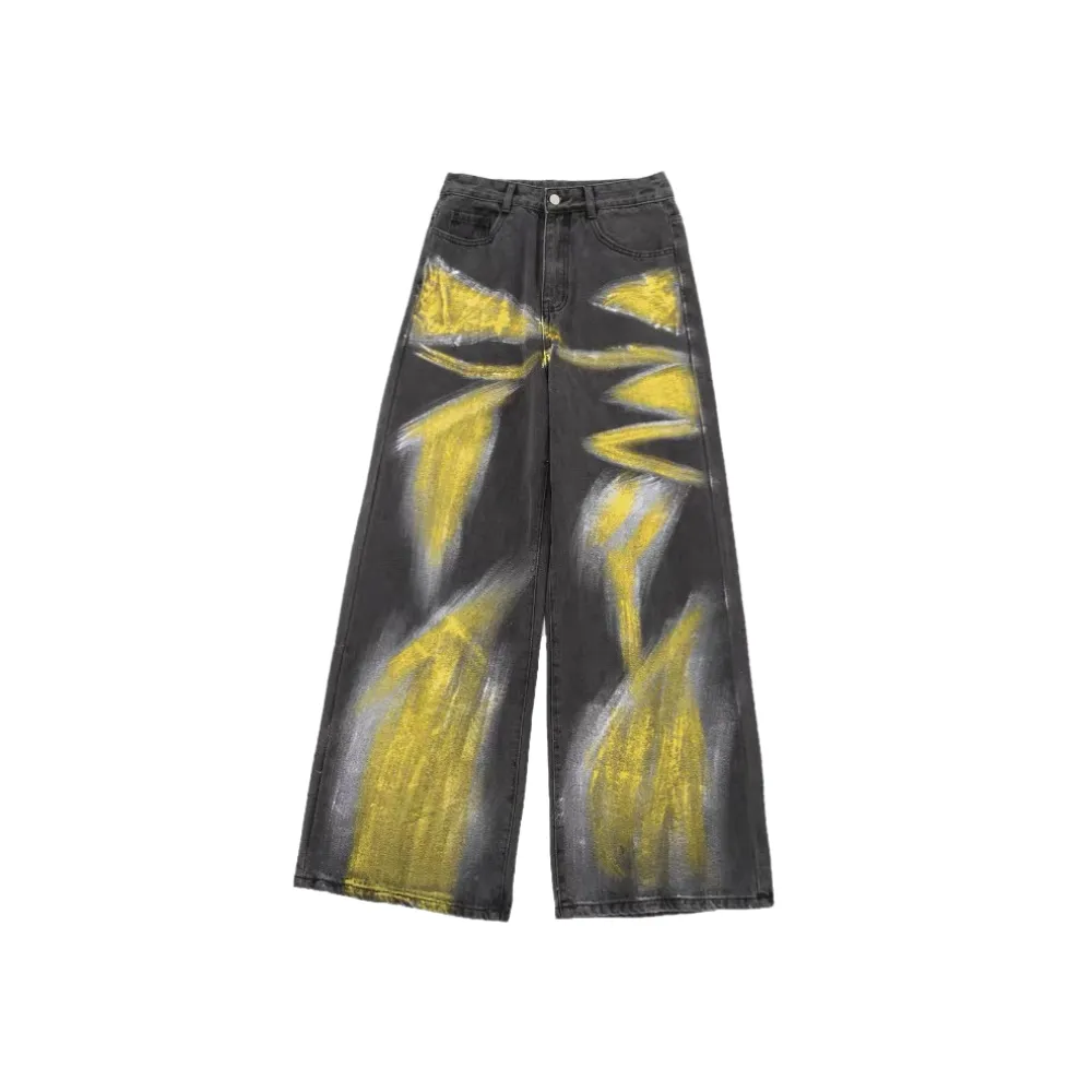 Street hand-painted jeans