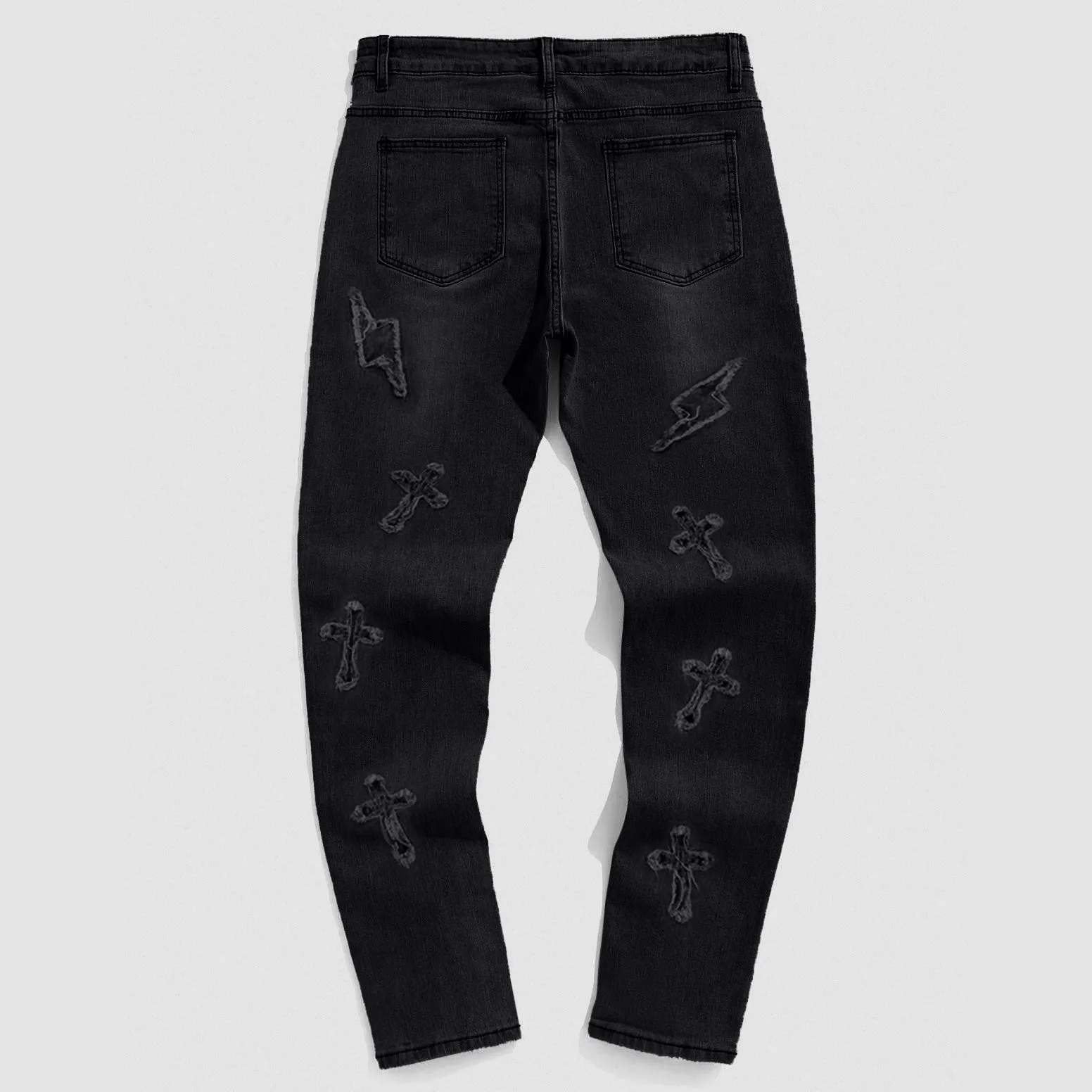 Street Wash Vintage Casual Jeans