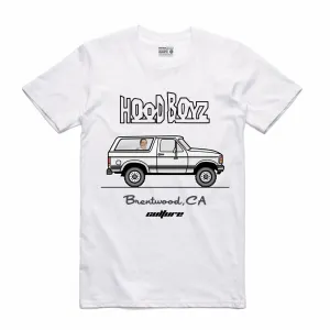 Streetwear on Demand CULTURE OJ CHASE HOOD BOYZ TEE WHITE