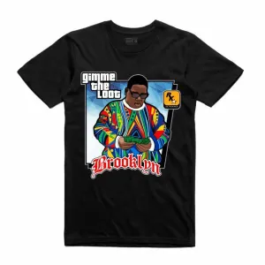 Streetwear on Demand GTA GIMME THE LOOT TEE BLACK