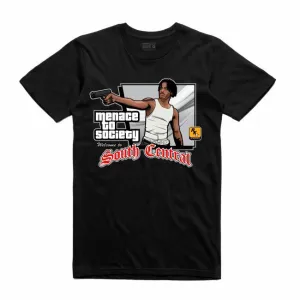 Streetwear on Demand GTA MENACE TEE BLACK