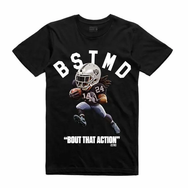 Streetwear on Demand TOONS BEASTMODE TEE BLACK