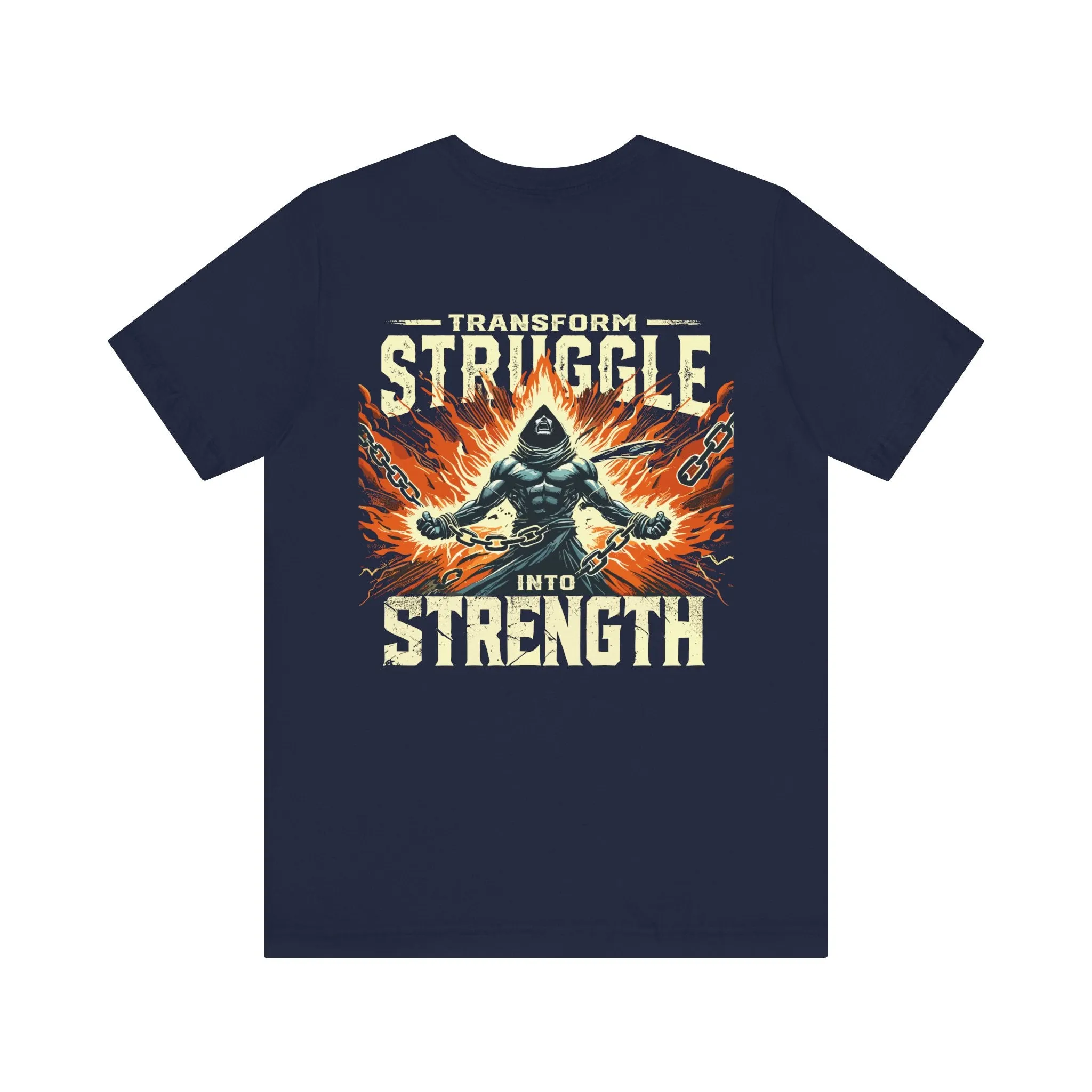 Struggle Into Strength Inspirational Gym Shirt - Motivation for Your Workout - RISE SOVEREIGN