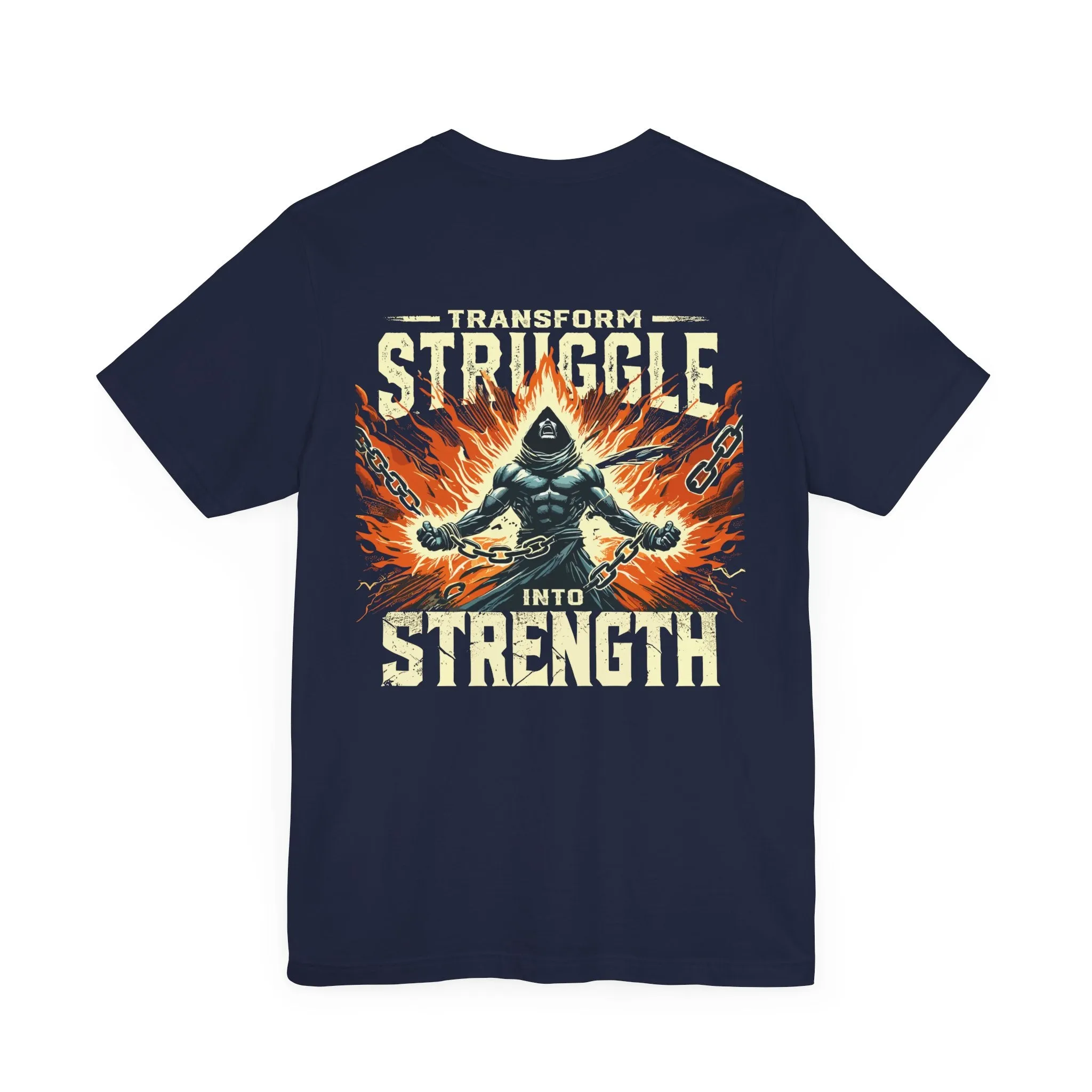 Struggle Into Strength Inspirational Gym Shirt - Motivation for Your Workout - RISE SOVEREIGN