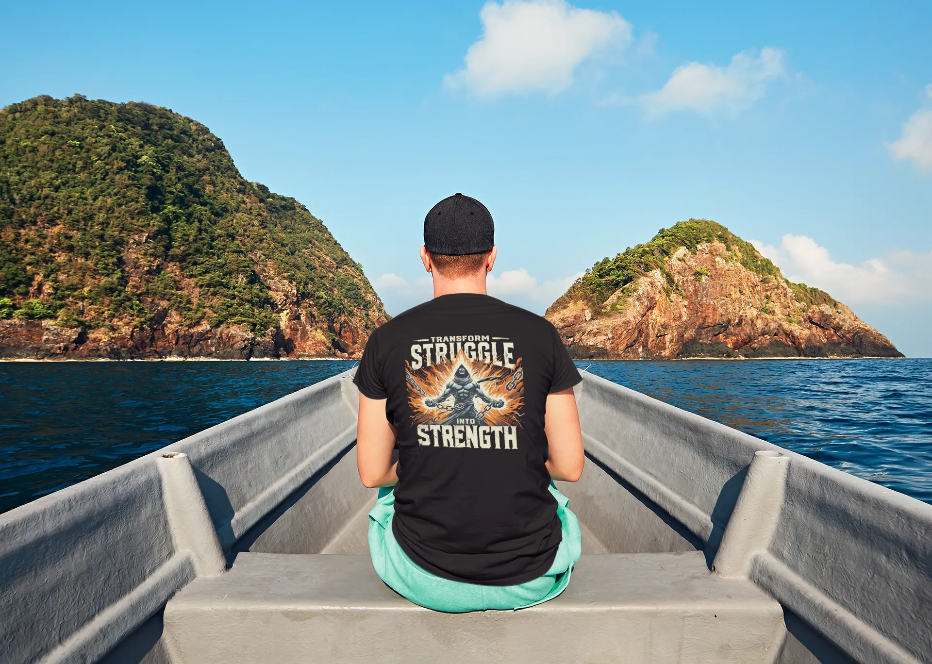 Struggle Into Strength Inspirational Gym Shirt - Motivation for Your Workout - RISE SOVEREIGN