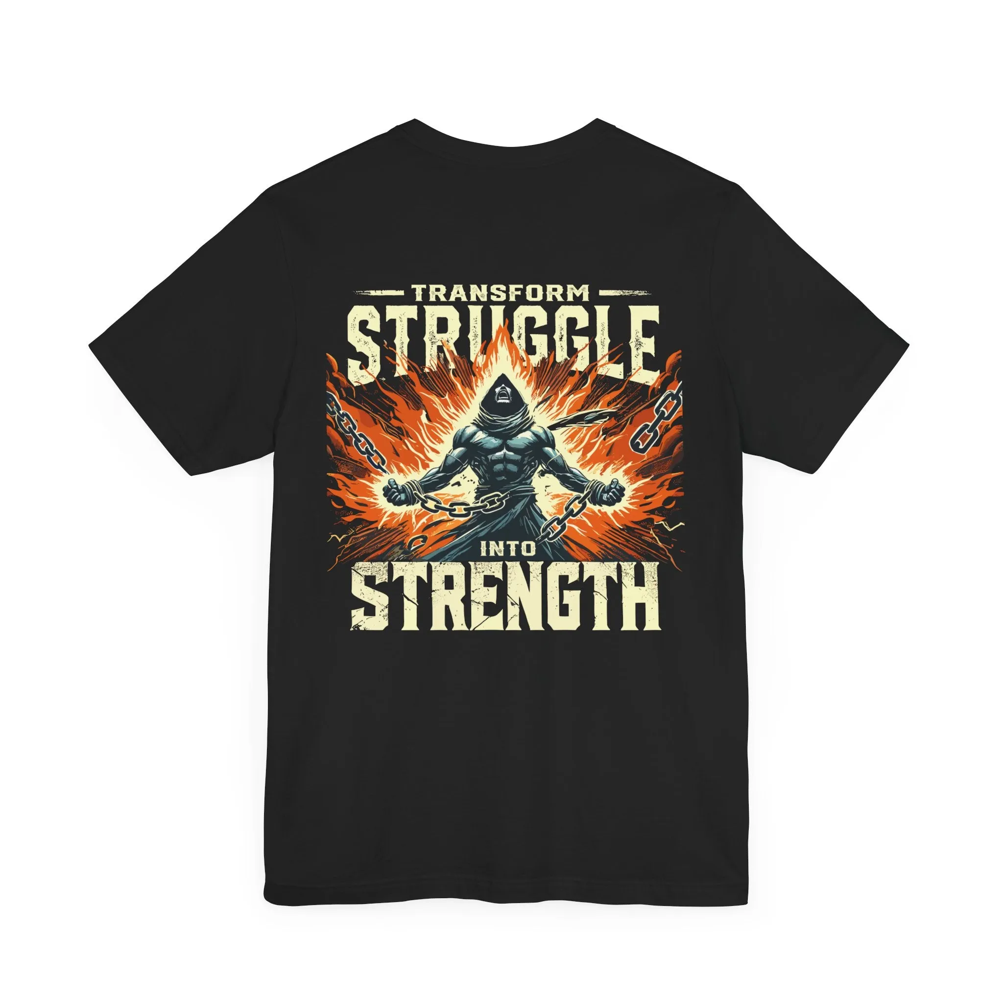 Struggle Into Strength Inspirational Gym Shirt - Motivation for Your Workout - RISE SOVEREIGN